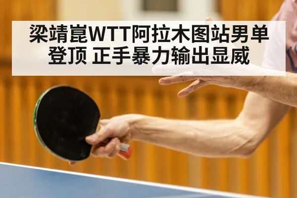 梁靖崑WTT阿拉木图站男单登顶 正手暴力输出显威